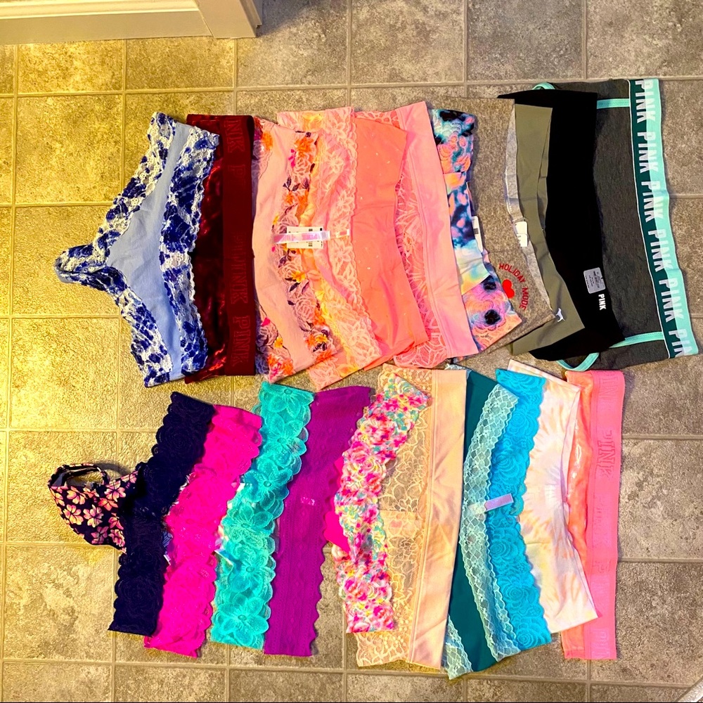 VS and PINK panties